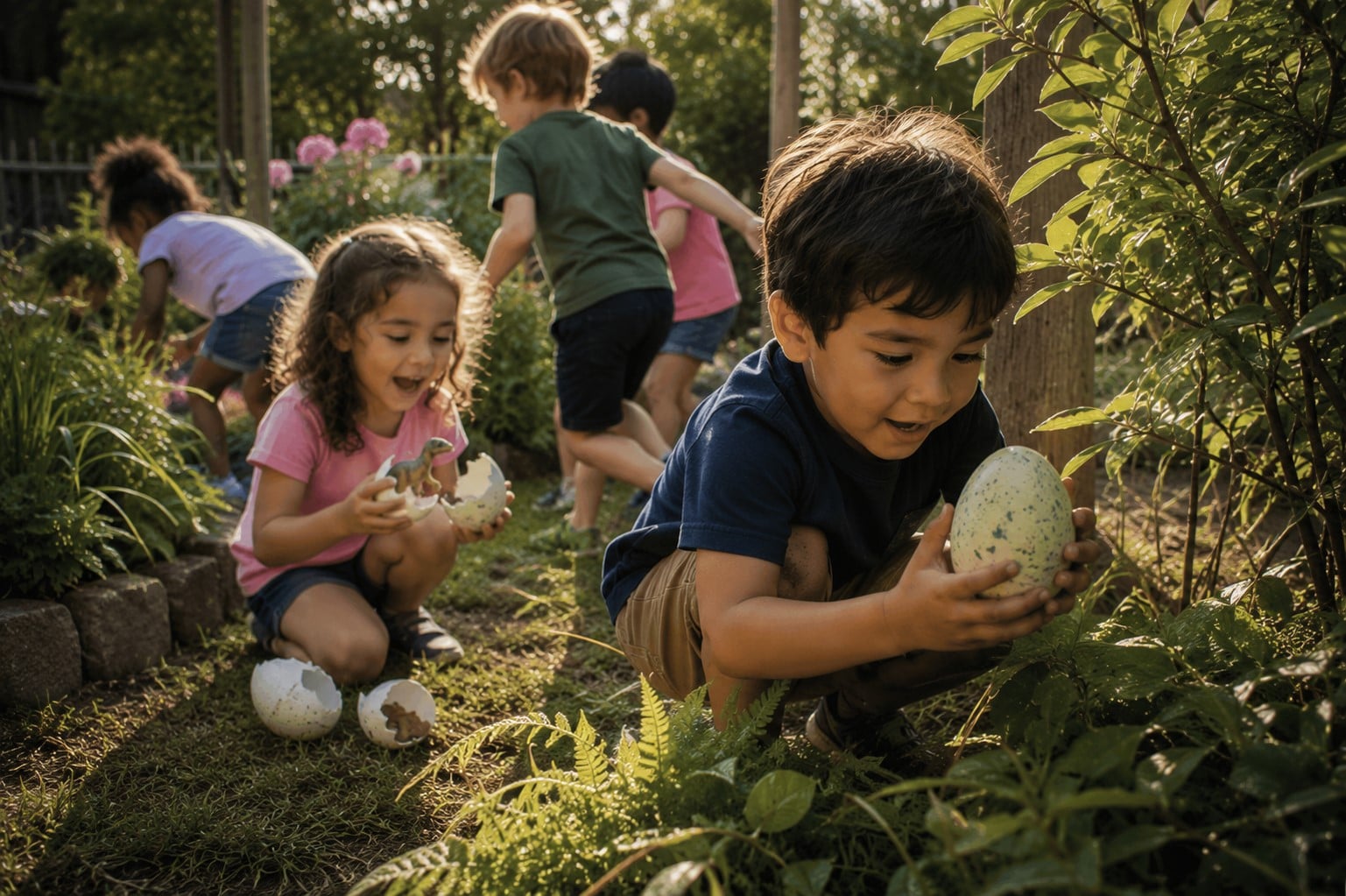 dinosaur egg hunt