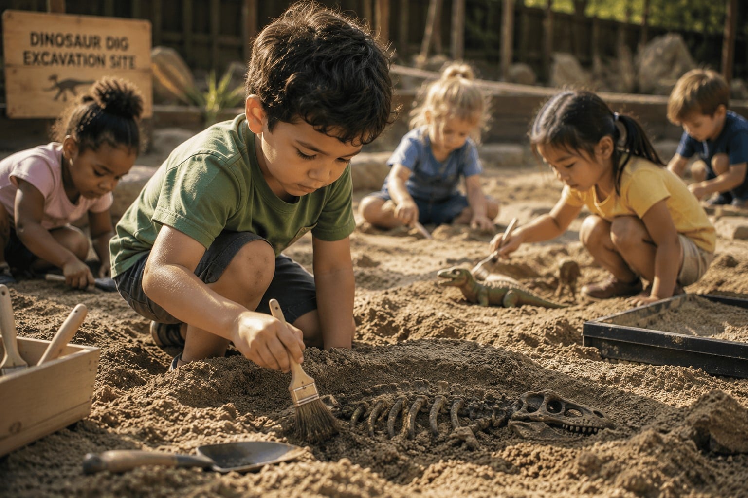 dinosaur excavation
