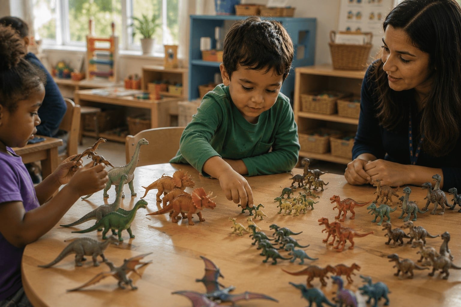 dinosaur sorting and classifying