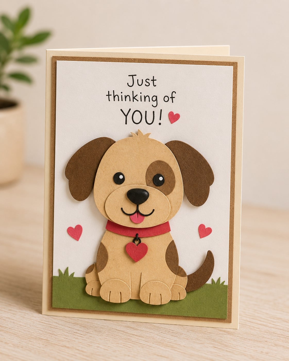 Dog Greeting Card