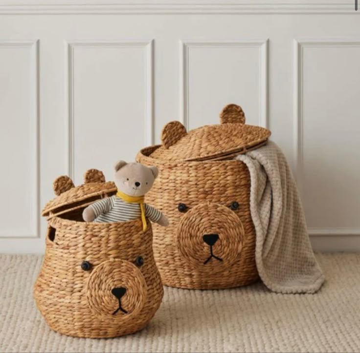  Use Animal-Shaped Storage Baskets