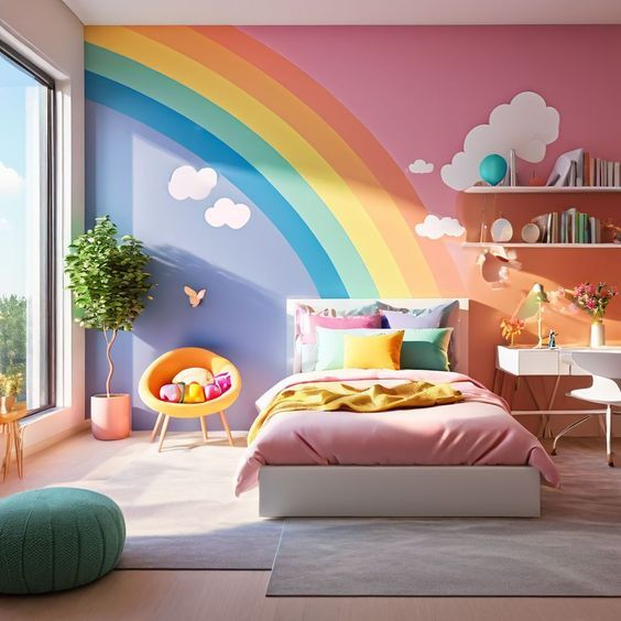 Use Colorful Wall Decals
