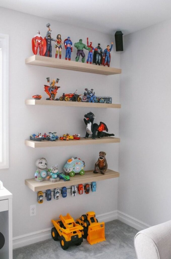 Install Floating Shelves