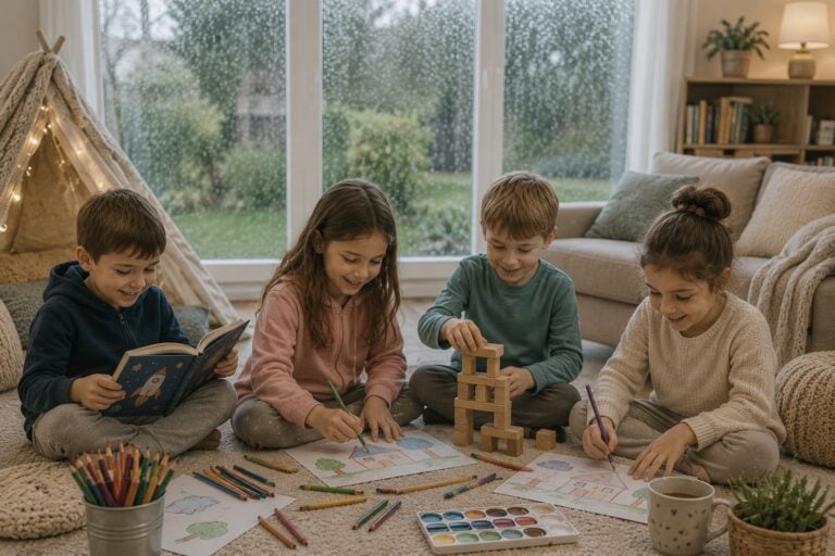 35 Rainy Day Activities for Kids That Beat Boredom Instantly