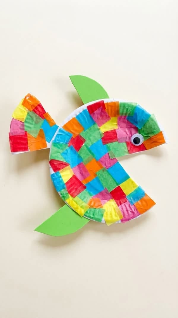 Paper Plate Fish