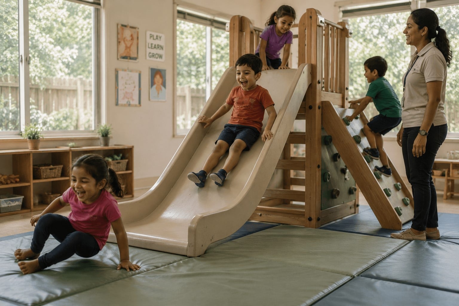indoor slide