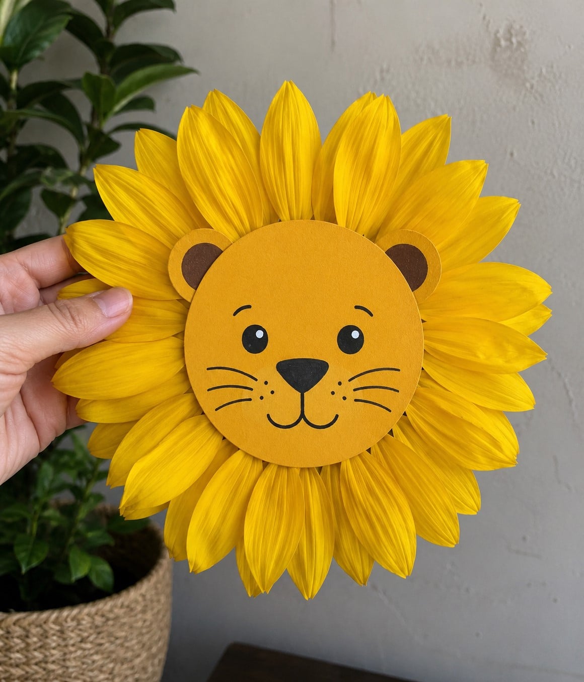 Sunflower Lion