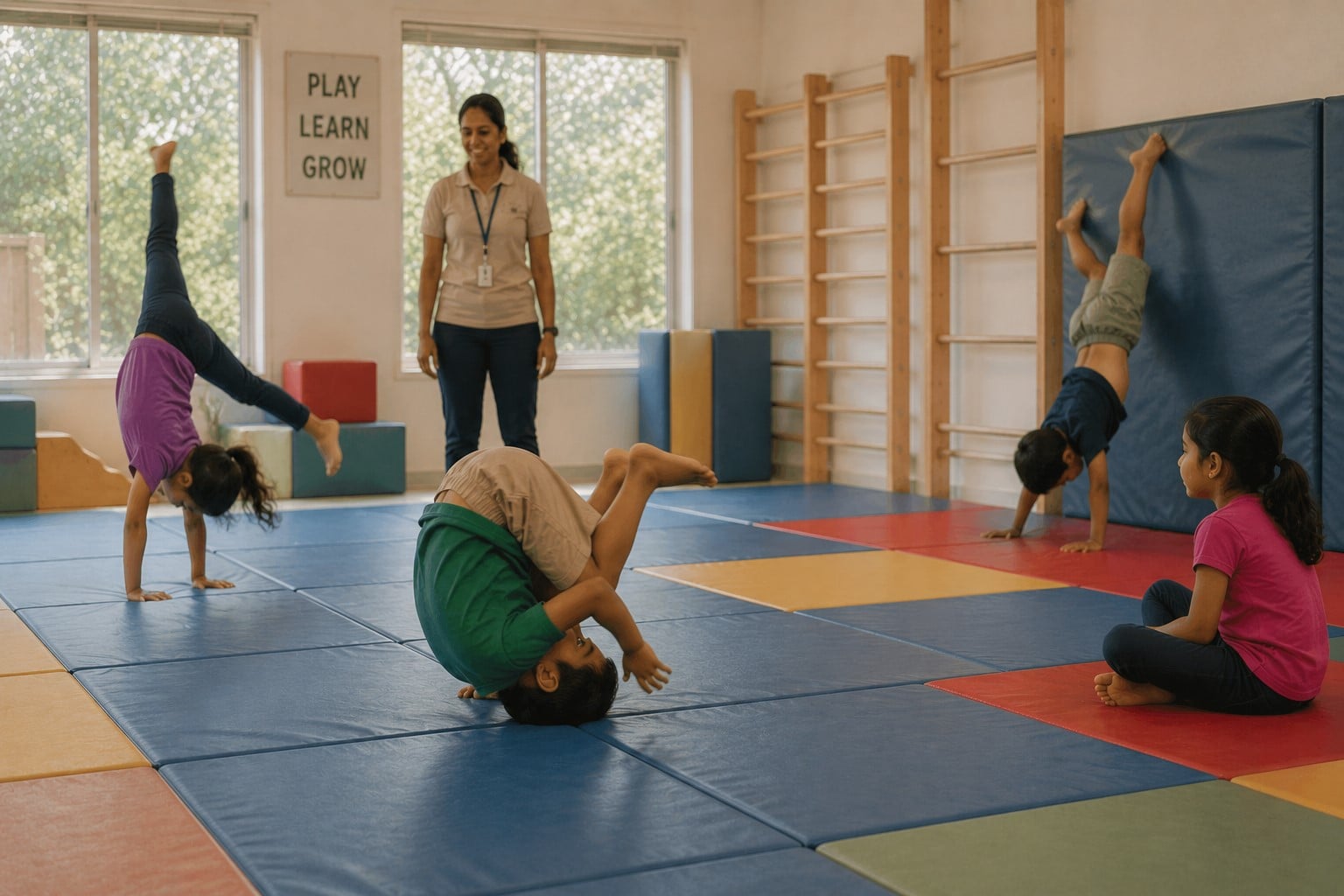 gymnastics mat