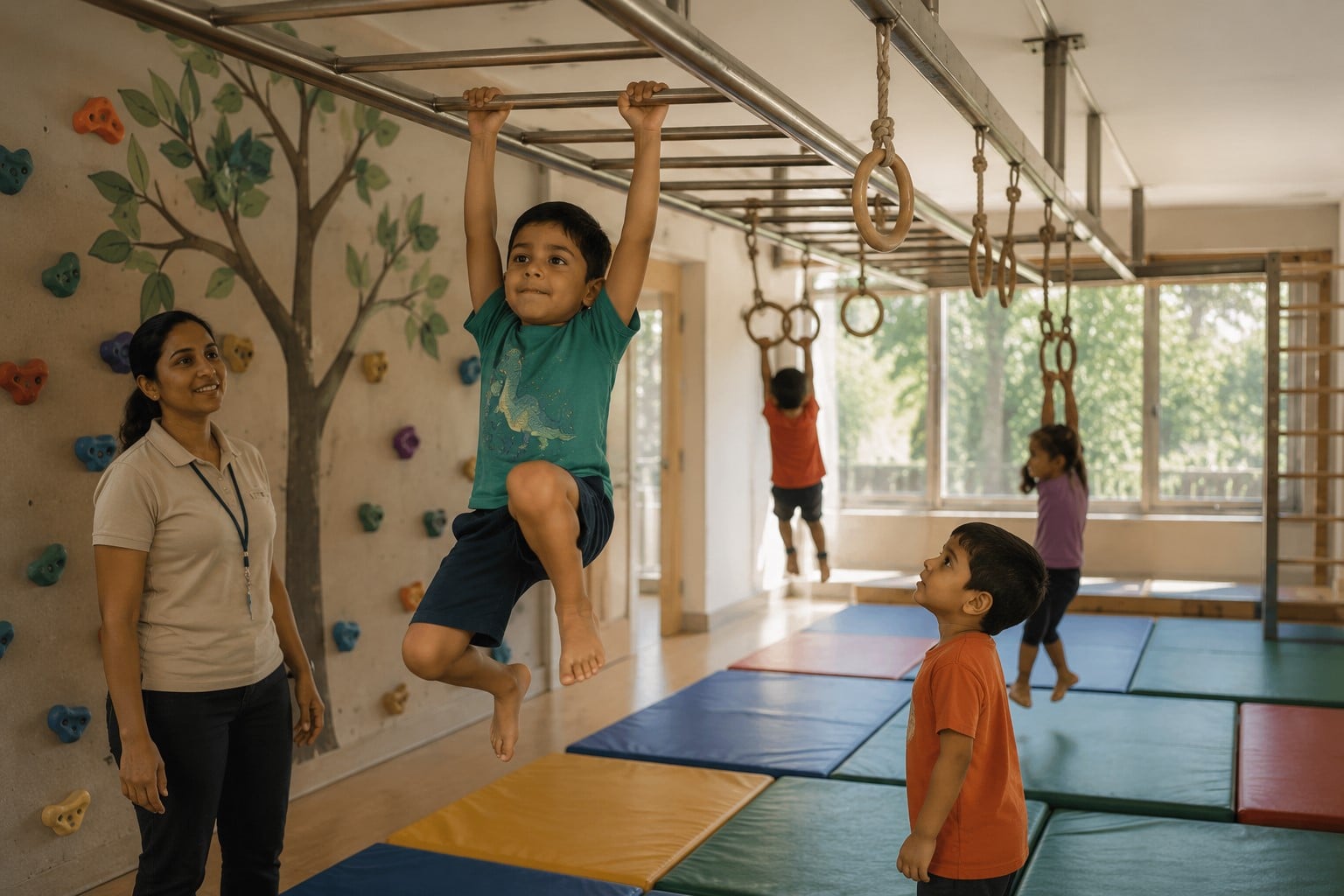 monkey bar ladder