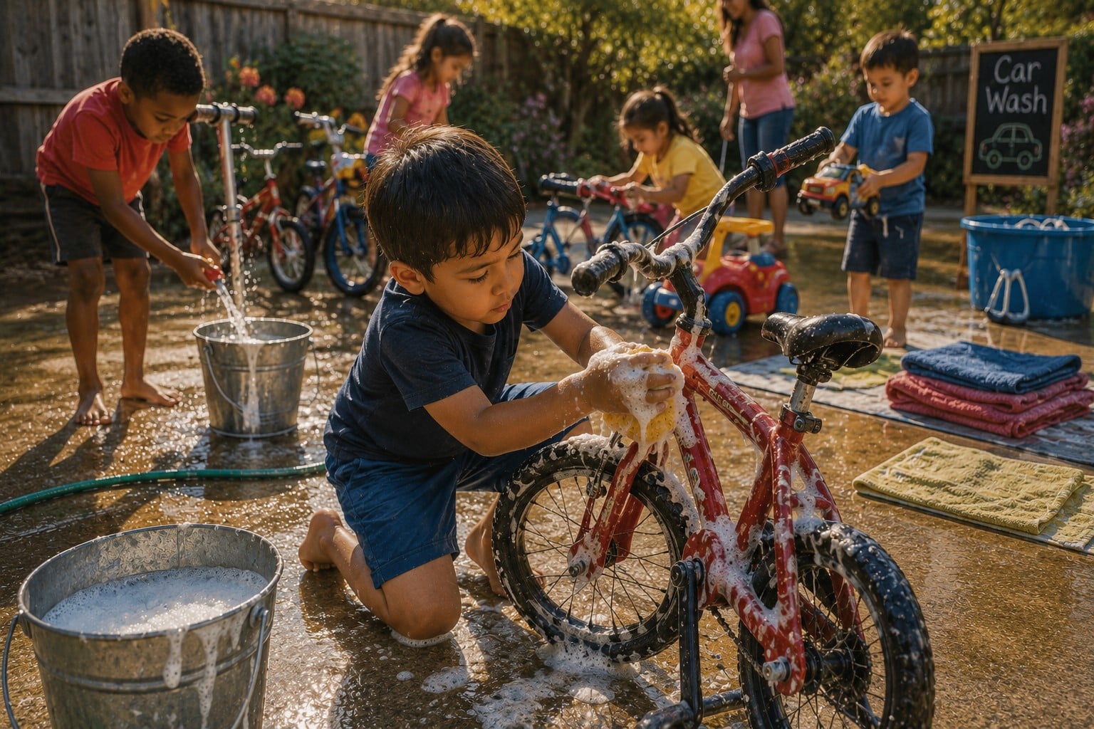 outdoor car wash
