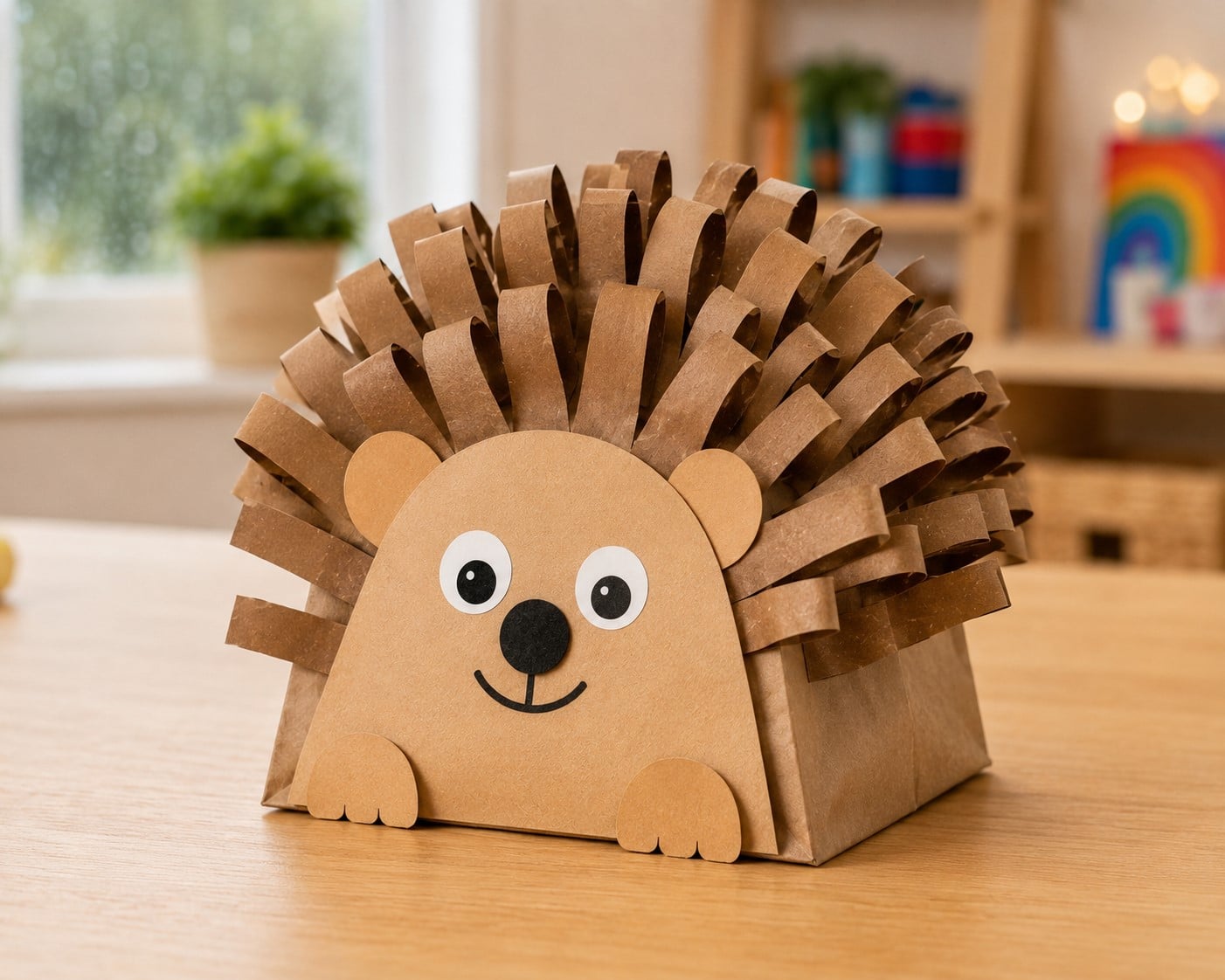 Paper Bag Hedgehog