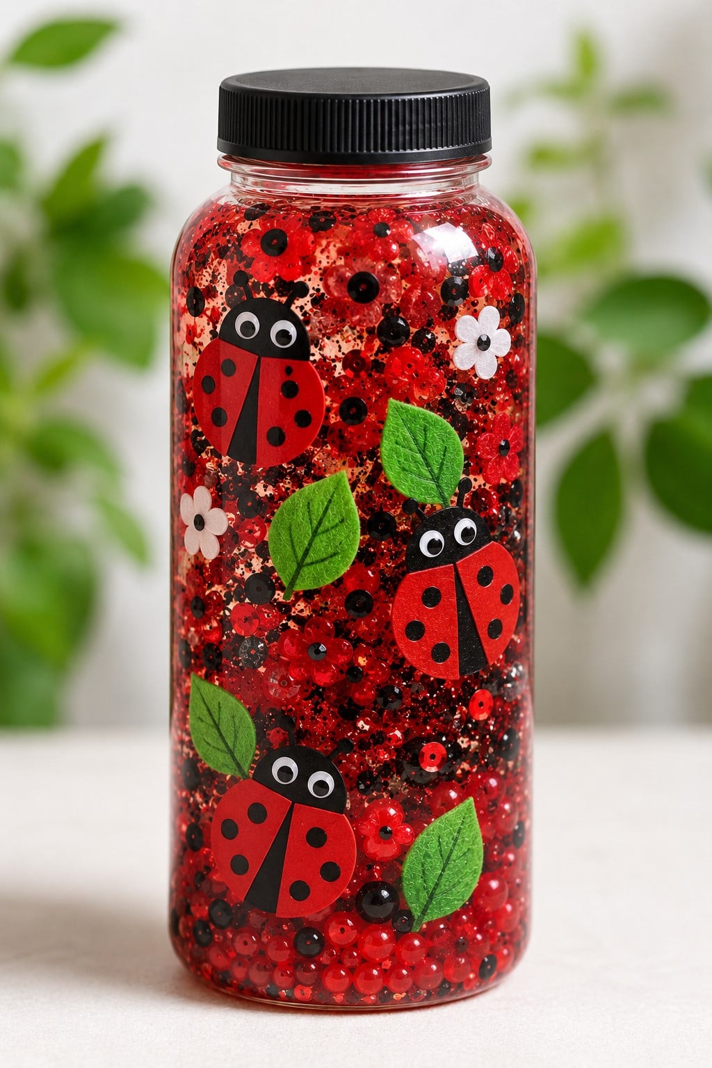 Ladybug Sensory Bottle