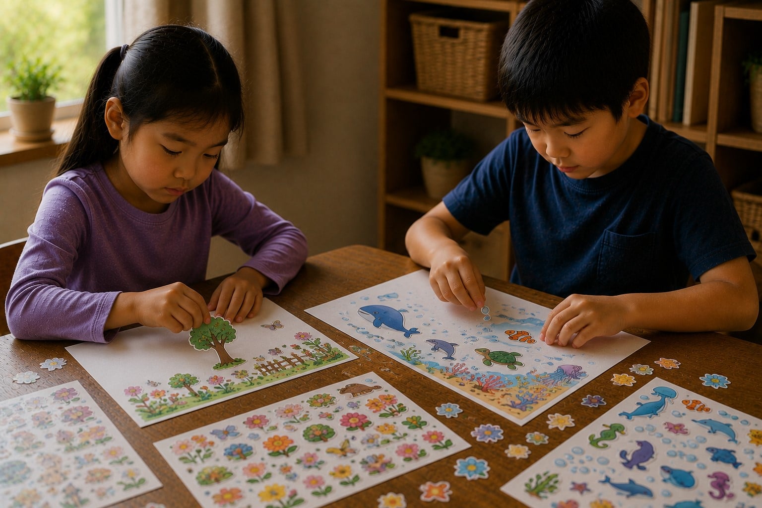 sticker scene