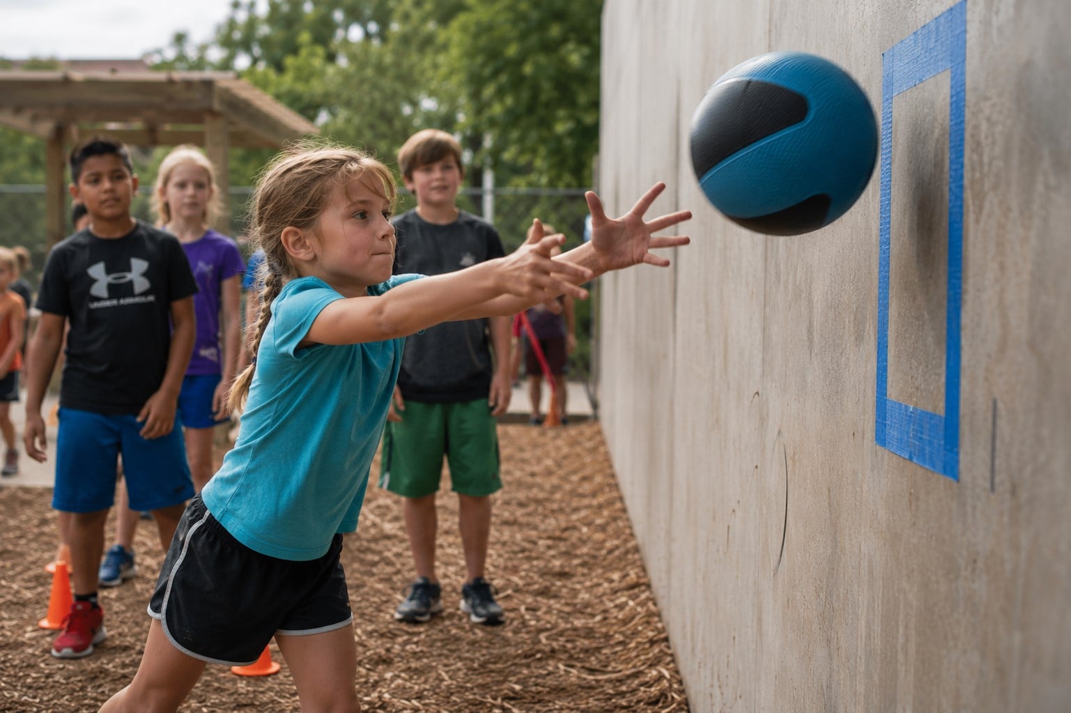 The wall ball challenge