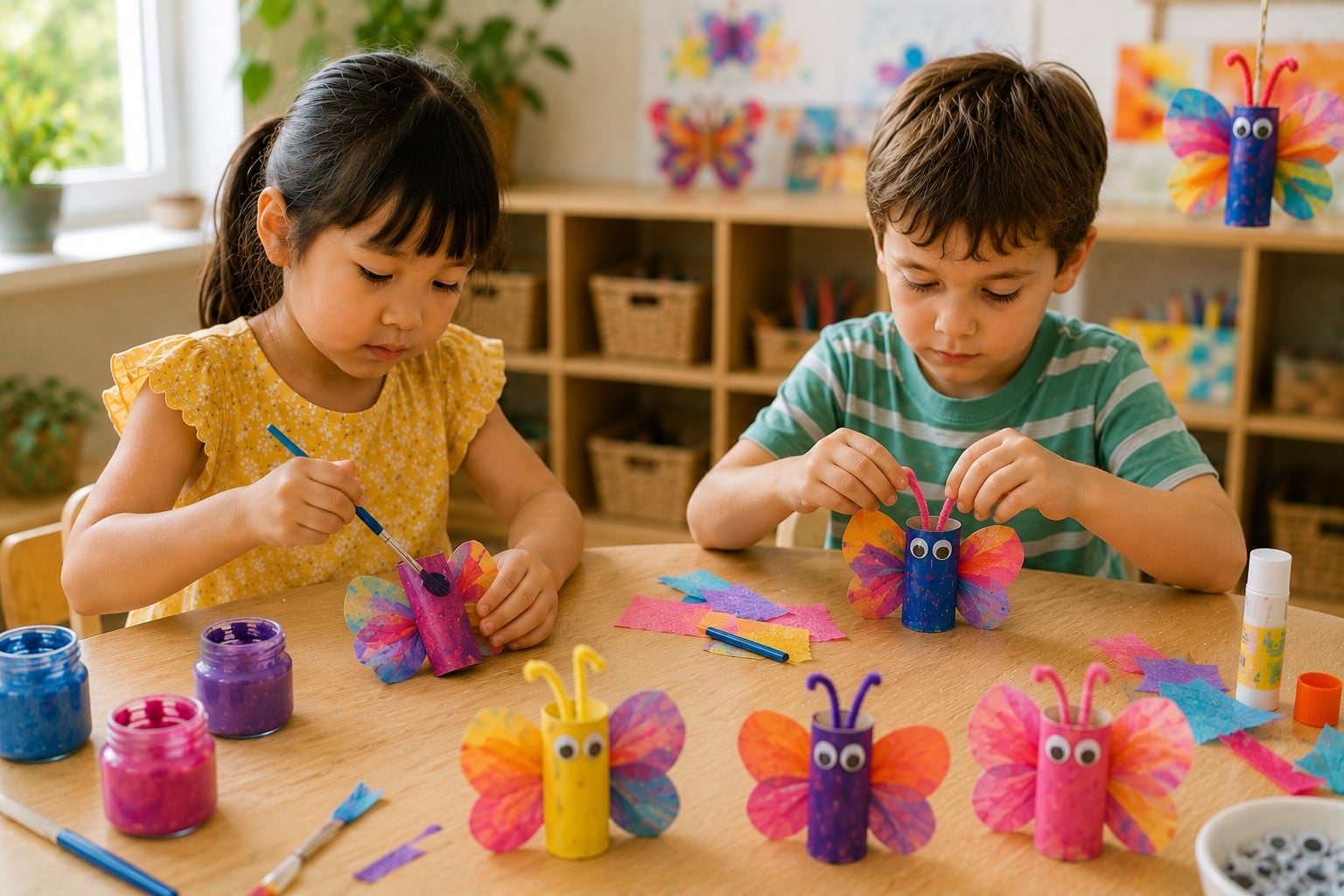 Toilet roll craft