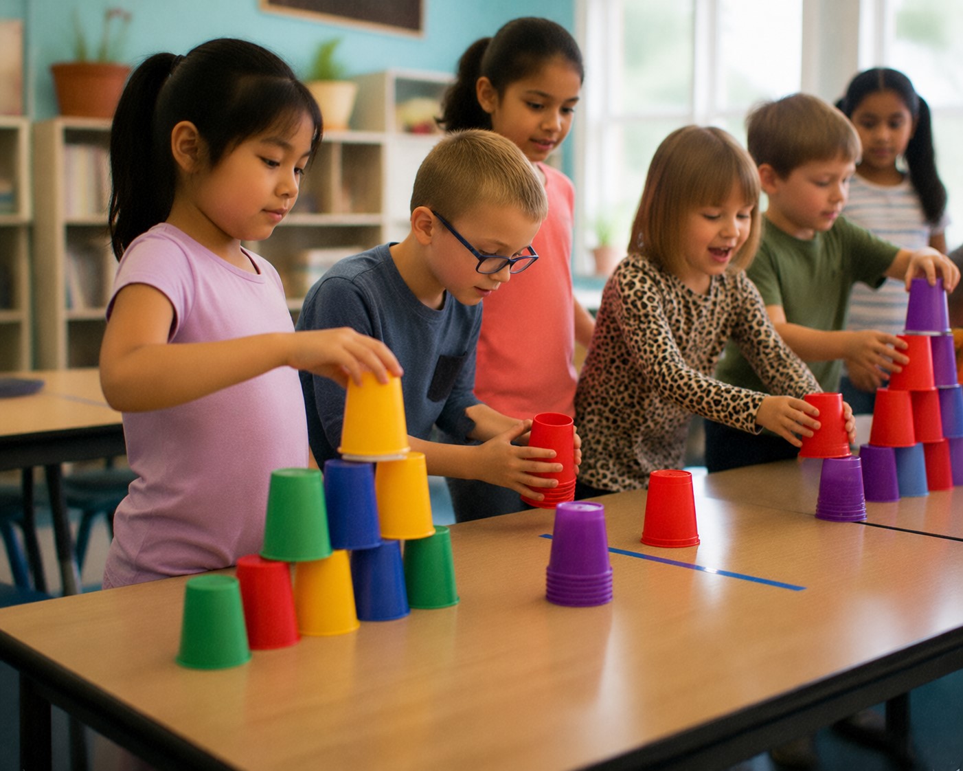 tower of hanoi cups