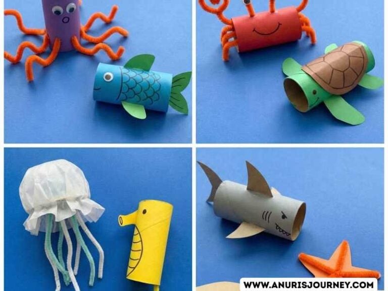 23 Fish Craft Ideas for Kids That Are Perfect for Ocean Themes
