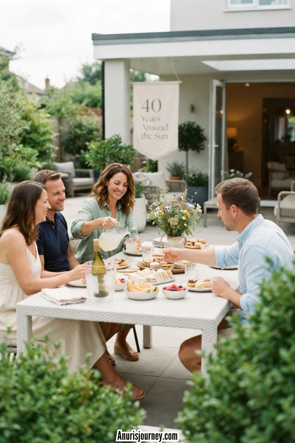 40-Years-Around-the-Sun-Garden-40th-Birthday-Party-Ideas.