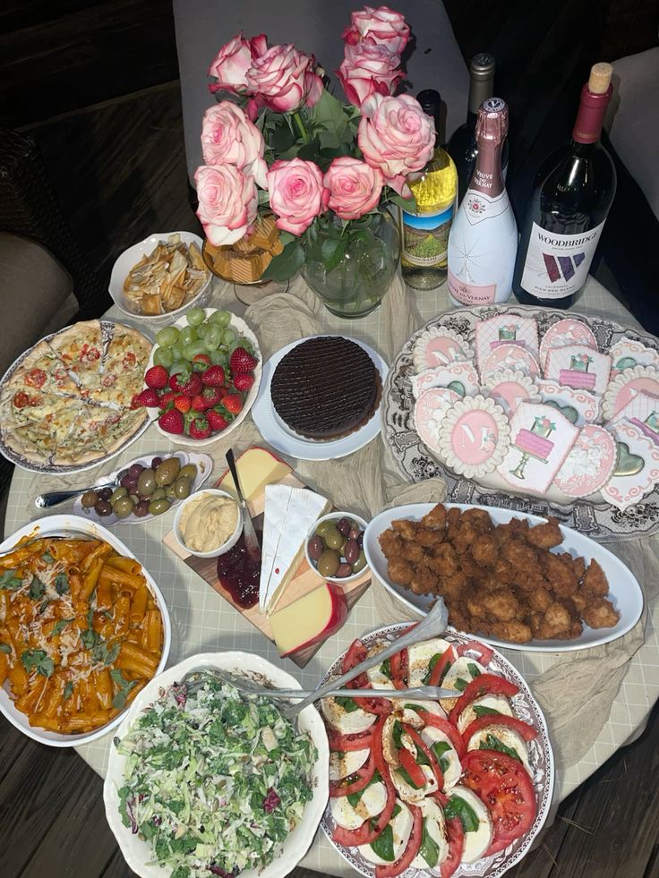 A-themed-potluck-instead-of-a-catered-dinner-Unique-Birthday-Party-Ideas-For-Adults