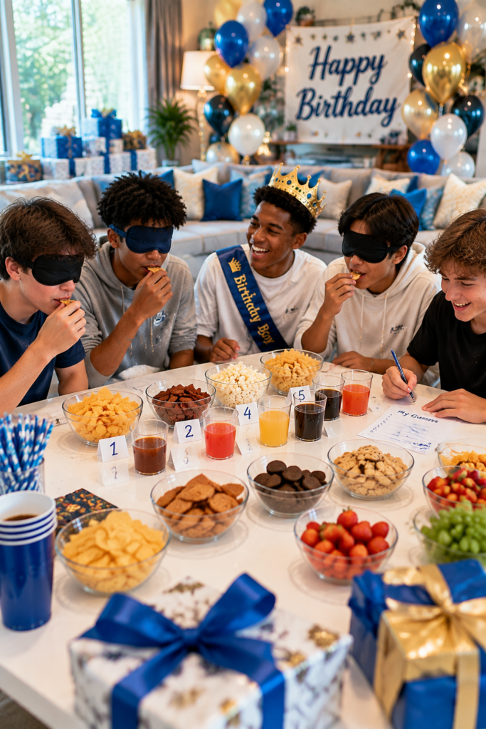 Blindfolded-Birthday-Taste-Test