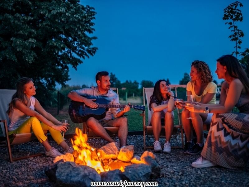 Bonfire-night-with-phones-put-away-Unique-Birthday-Party-Ideas-For-Adults