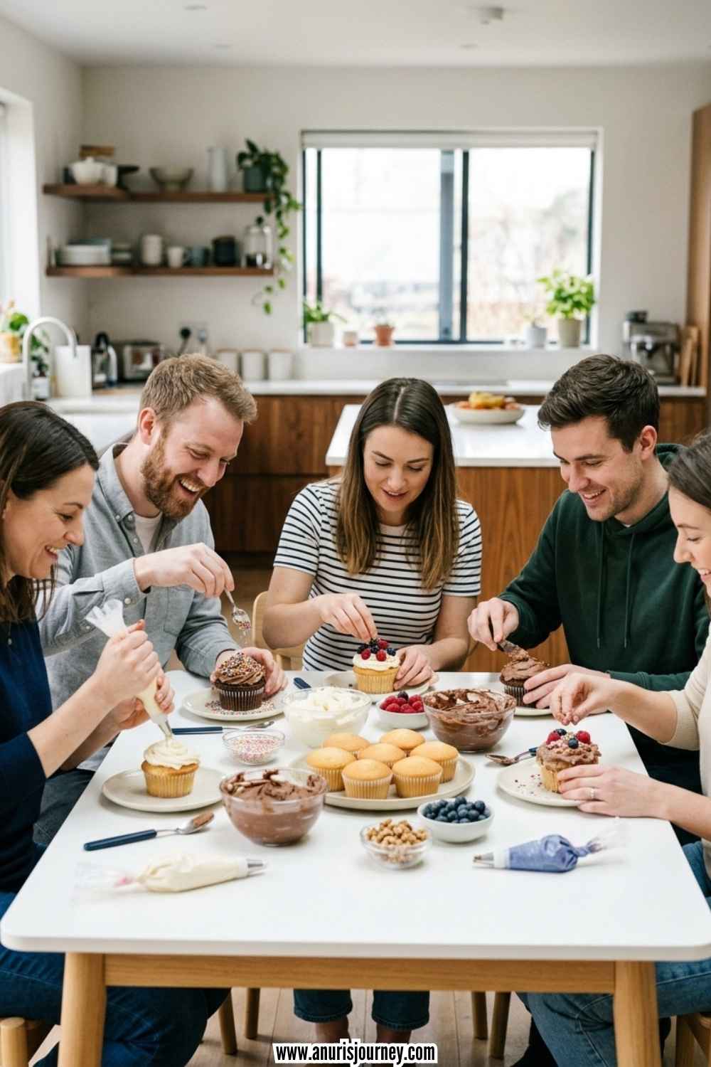 Decorating-Cupcakes-as-the-Activity-Birthday-Party-Themes-For-a-Small-Group-of-Adults