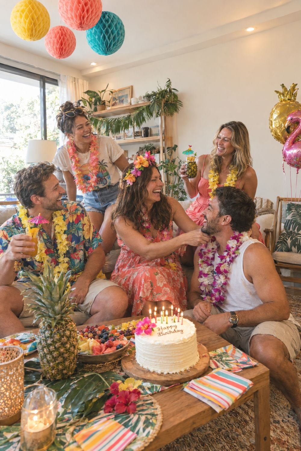 Give-the-Birthday-a-Tropical-Luau-Feel-Adult-birthday-Party-Ideas-You-Can-Have-At-Home
