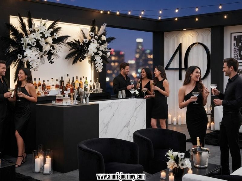 Host-a-Glamorous-Cocktail-40th-Birthday-Party-Ideas.