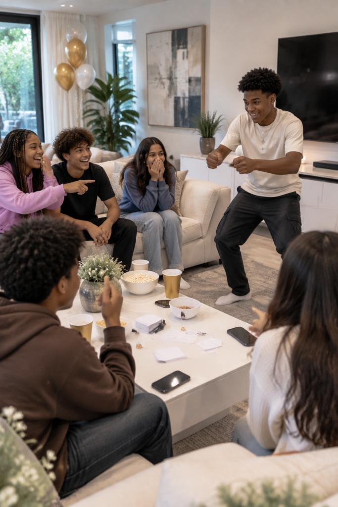 Joyful-Charades-Party-in-a-Modern-Living-Room.