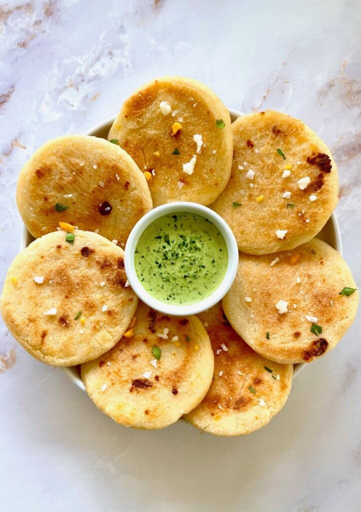 Mini-Arepas-With-Simple-Fillings