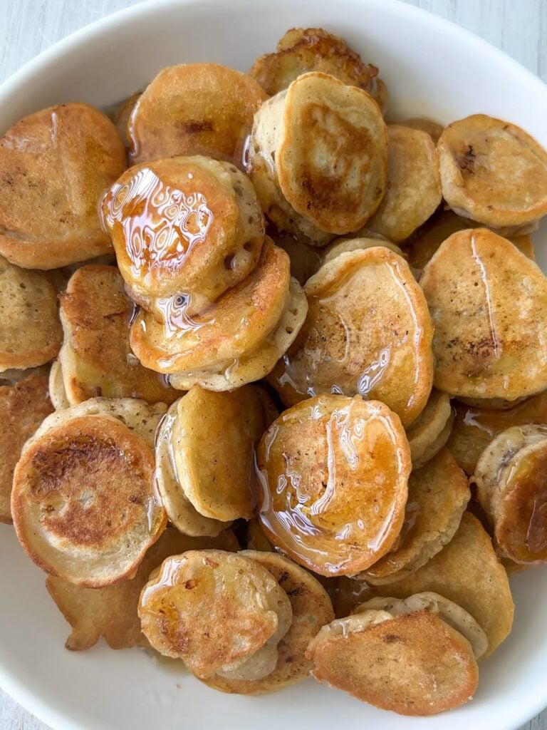 Mini-Banana-Pancake-Bites-easy-birthday-snacks-for-teens