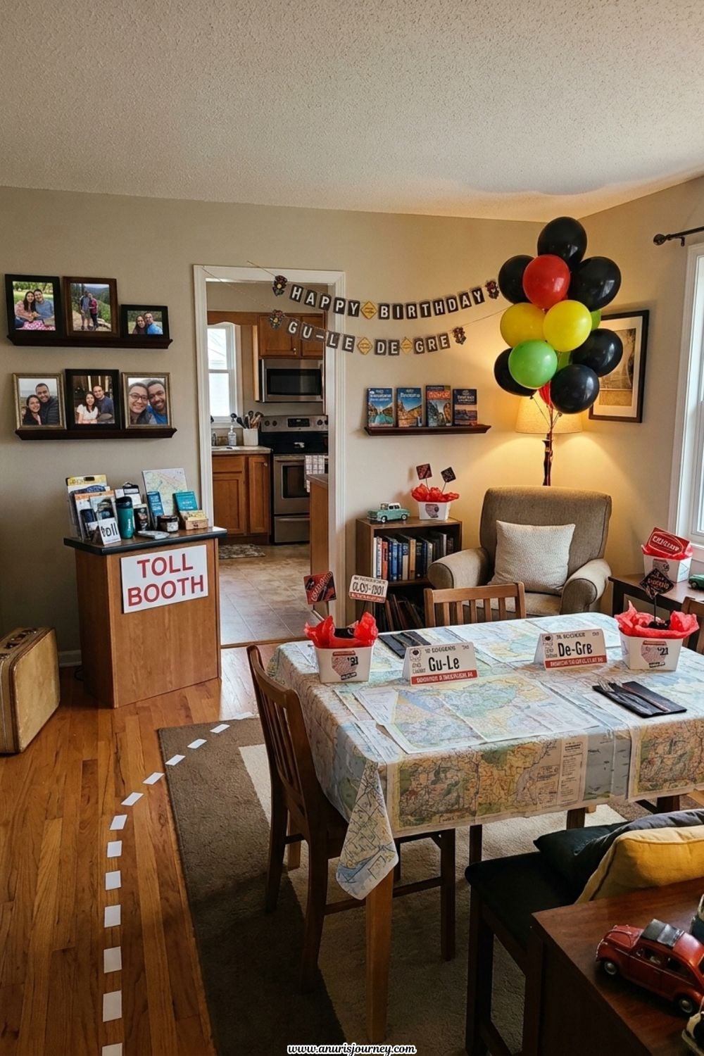 Road-Trip-Without-Leaving-Home-Creative-Birthday-Party-Themes-For-Couples