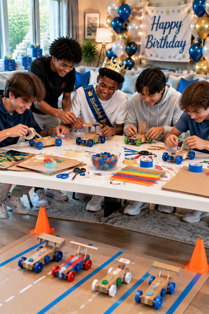 Run a DIY Car Design Challenge.