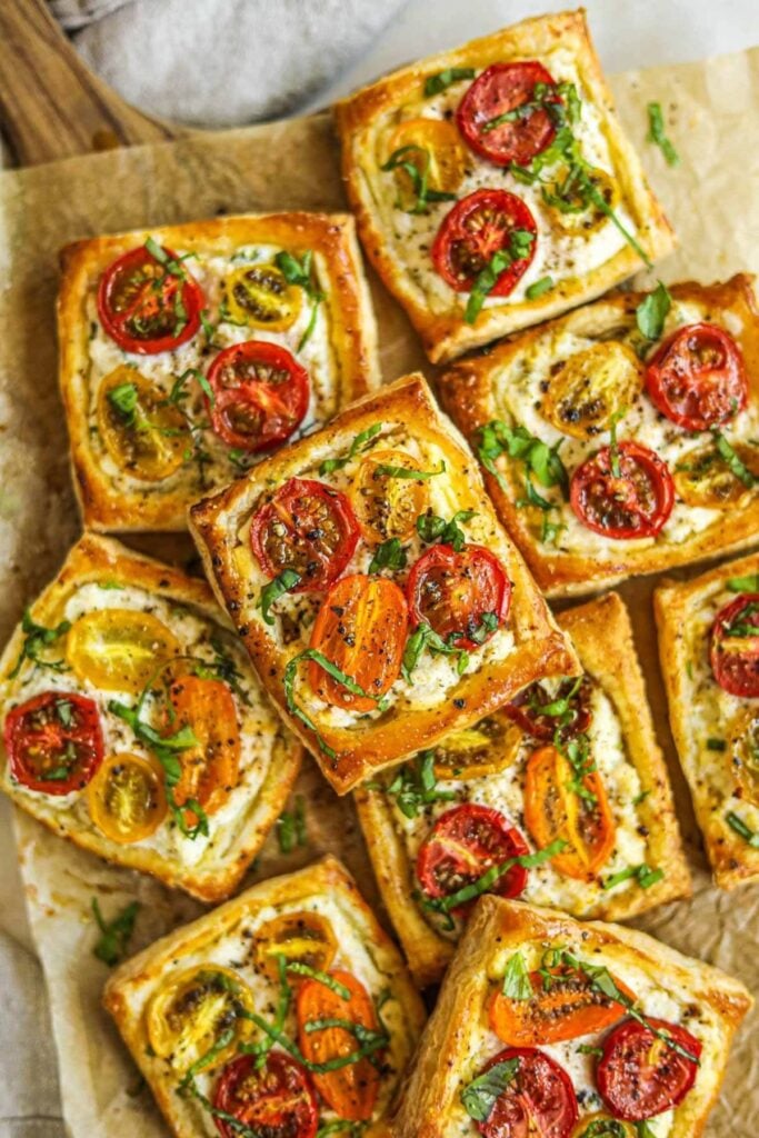 Savoury-Puff-Pastry-Bites-birthday-party-food-ideas-for-teens.