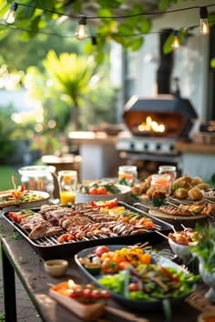 Set-Up-a-Relaxed-Backyard-BBQ-Fun-70th-Birthday-Party-Ideas