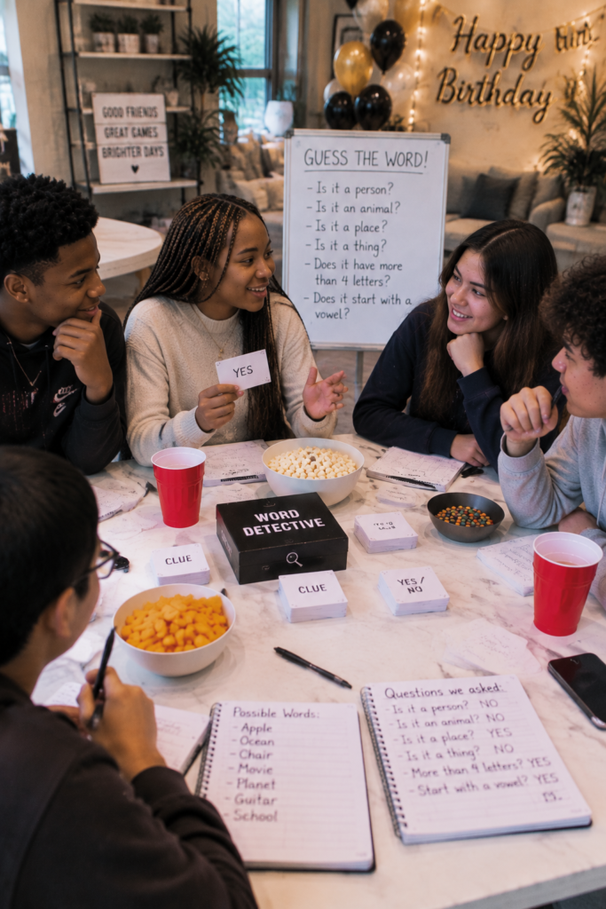 Teen-Birthday-Word-Detective-Game