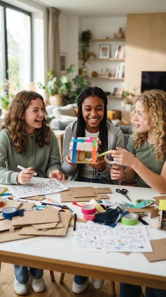 Teen_girls_collaborating_on_project.