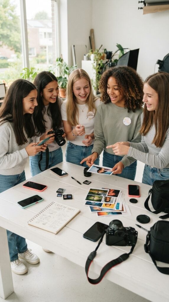 Teen_girls_planning_photography.