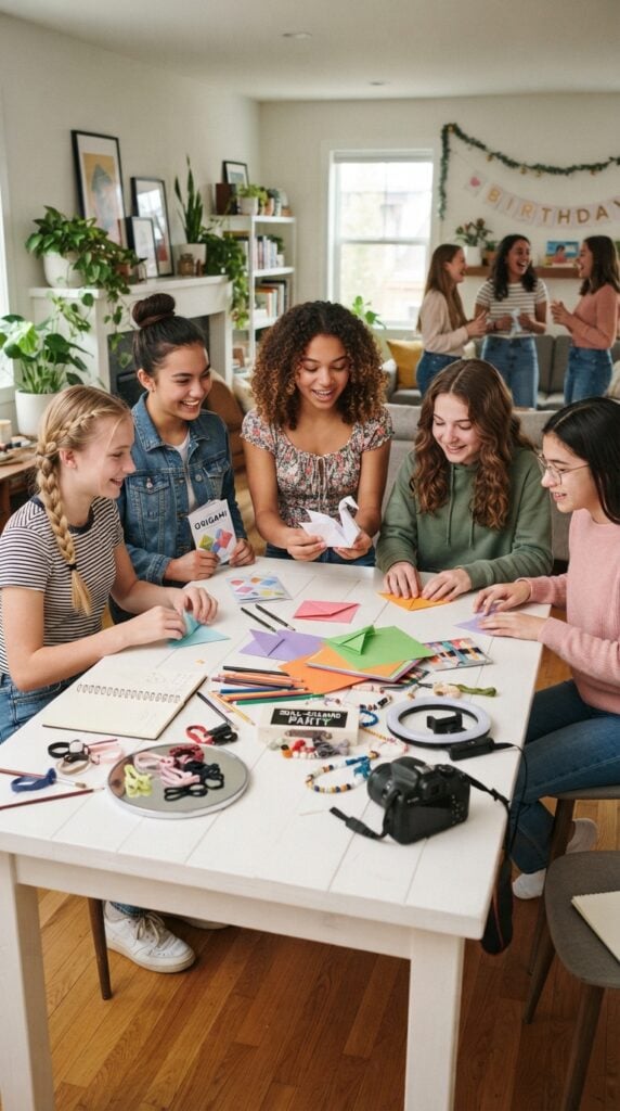  Teen_girls_sharing_creative_skills.