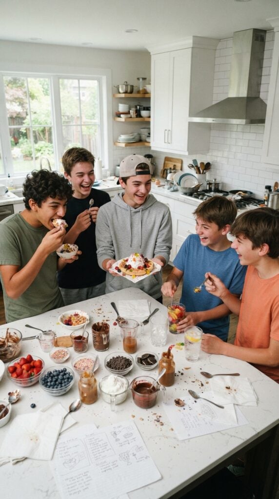 Teenagers_doing_food_experiment.