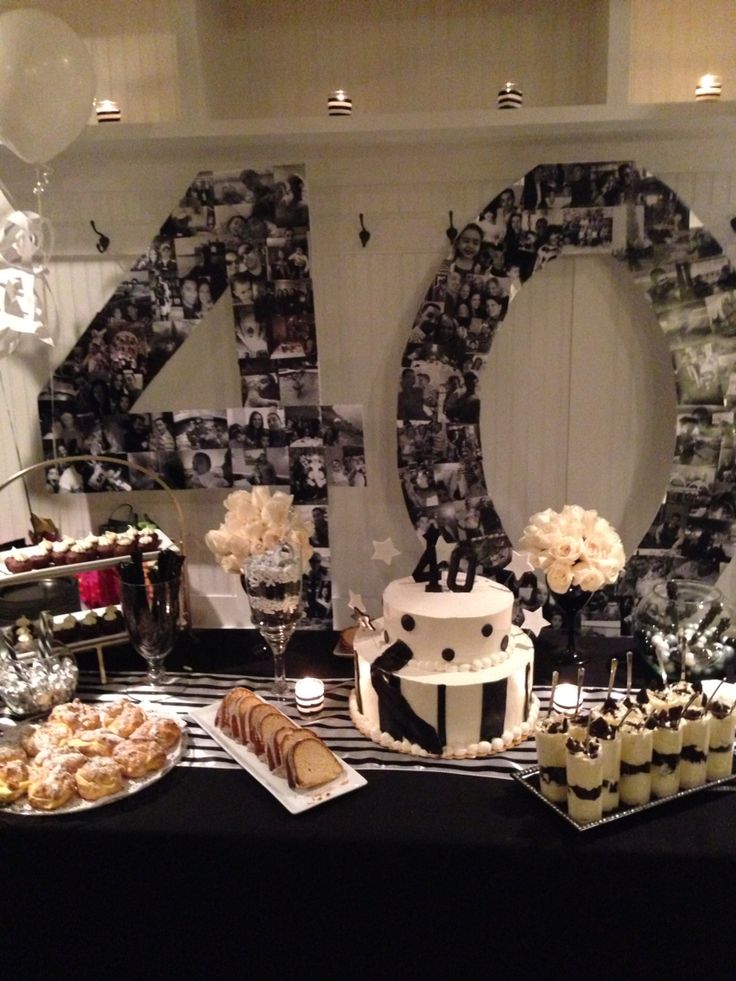 Throw-a-Black-and-White-40th-Birthday-Party-Ideas.