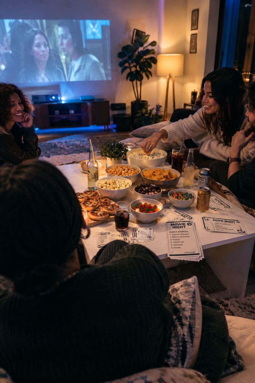Turn-Your-Living-Room-Into-a-Luxe-Movie-Night