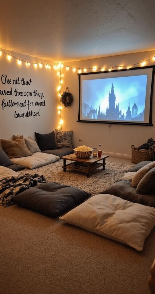 Turn the Living Room Into a Private Cinema