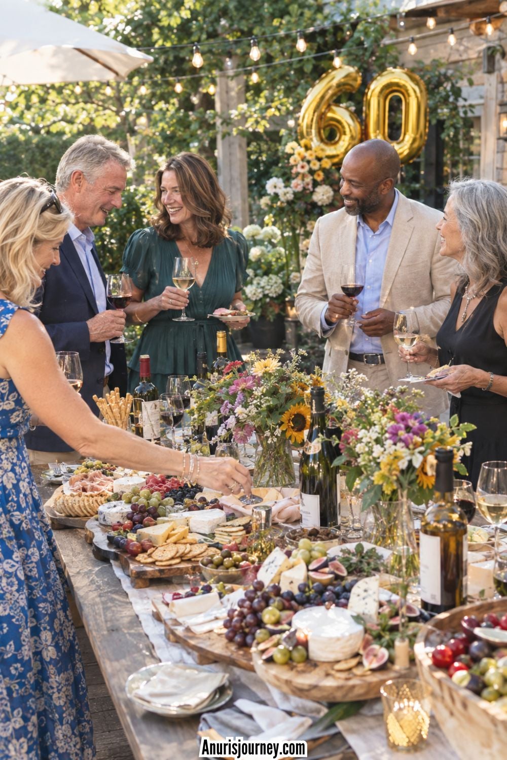 Wine-and-Cheese-Tasting-Night-Fun-60th-Birthday-Party-Ideas-For-Adults