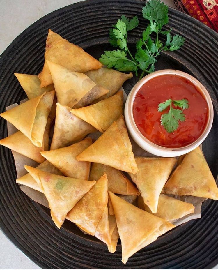 Air-Fryer-Samosas-or-Spring-Rolls