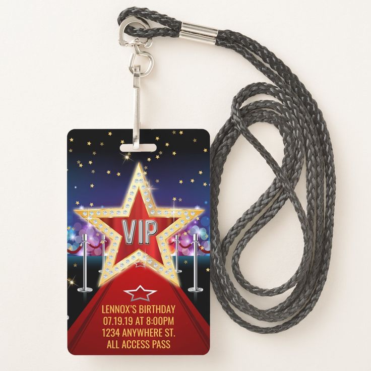 Backstage-VIP-Pass-Adult-Birthday-Invitation-Ideas