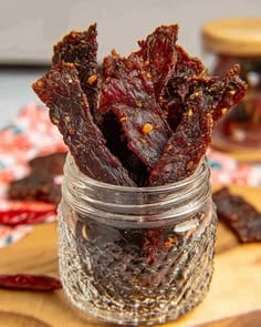 Beef-Jerky-Jars-Easy-Birthday-Party-Snacks-for-Adults