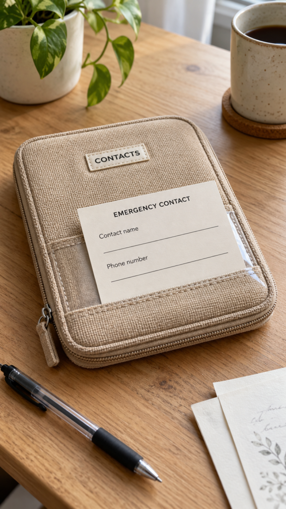 Beige-wallet-with-blank-contact-card.