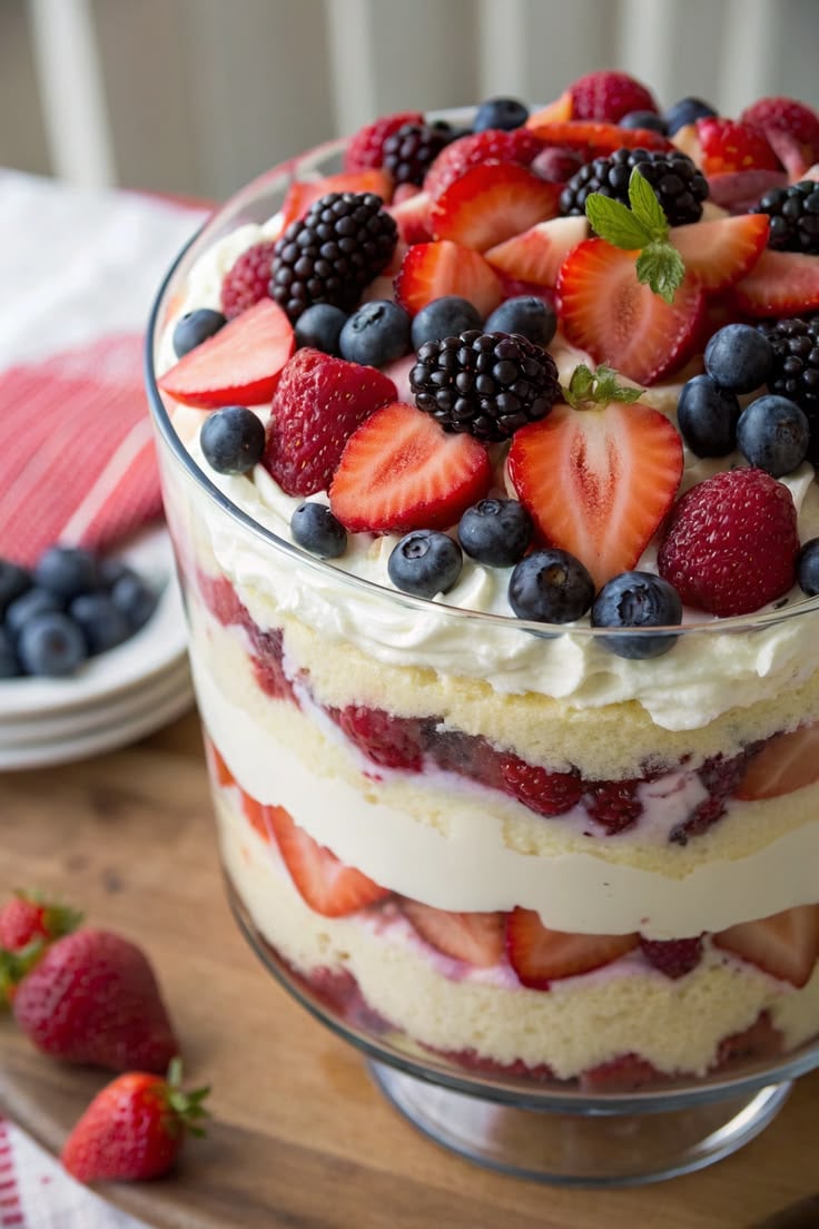 Berry-Trifle