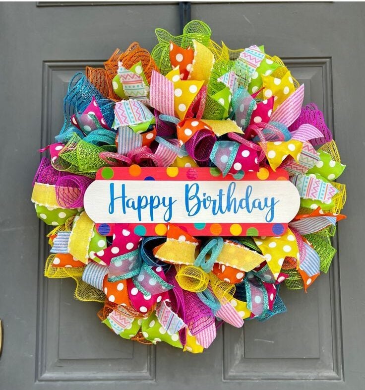 Birthday-Door-Wreath